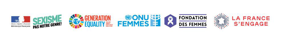 Sexisme Pas Notre Genre, Generation Equality, ONU Femmes, Fondation des Femmes, La France s'engage