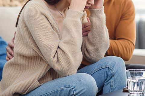 Reach out to your loved ones for support